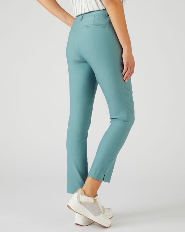 Pantalon 7/8ème enfilable toile stretch