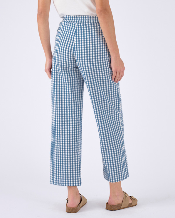 Pantalon 7/8ème tissu gaufré