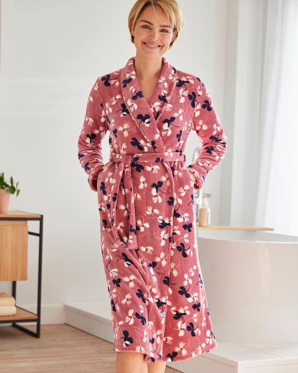 Robe de chambre maille moelleuse