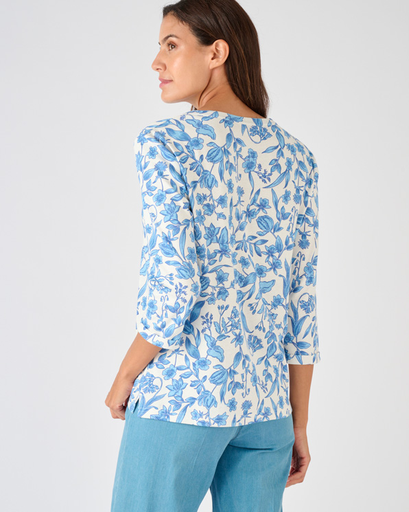 T-shirt uni ou imprimé pur coton