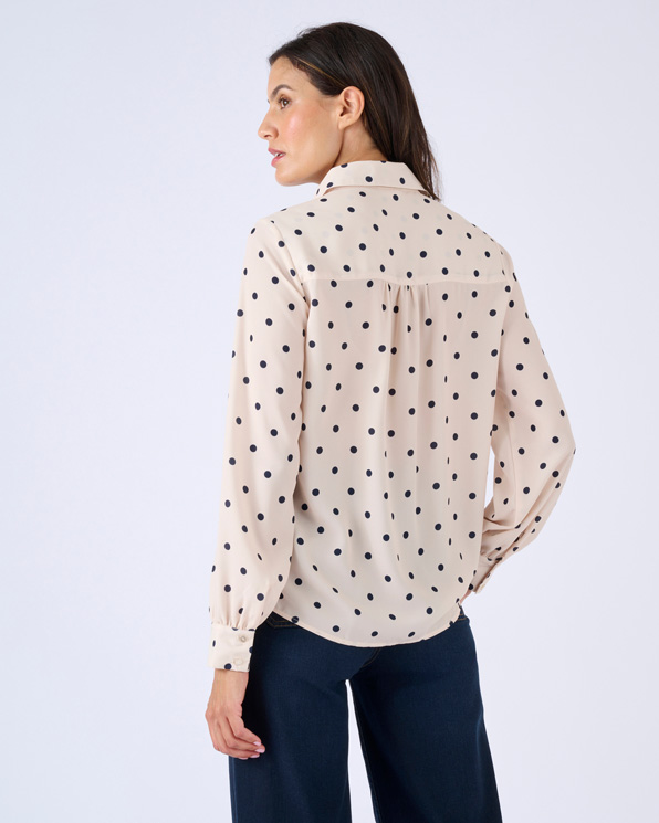 Chemisier fluide imprimé