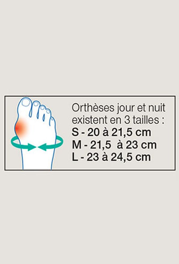 Orthèse corrective Hallux Valgus souple jour Epitact