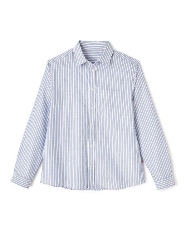 Chemise rayée Oxford.