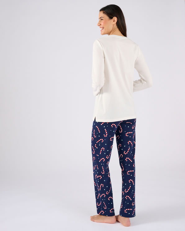 Pyjama de Noël en maille jersey pur coton