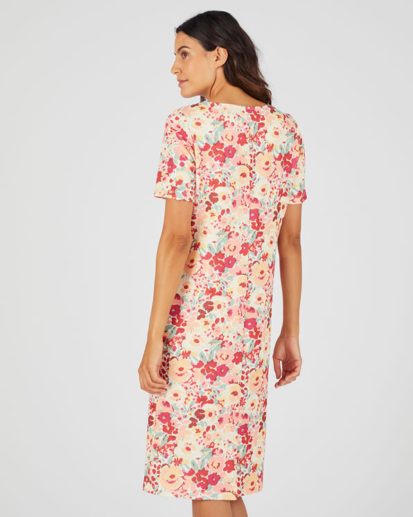 Robe maille gaufrée