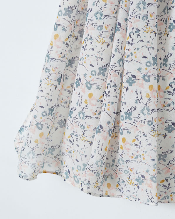 Foulard fleuri