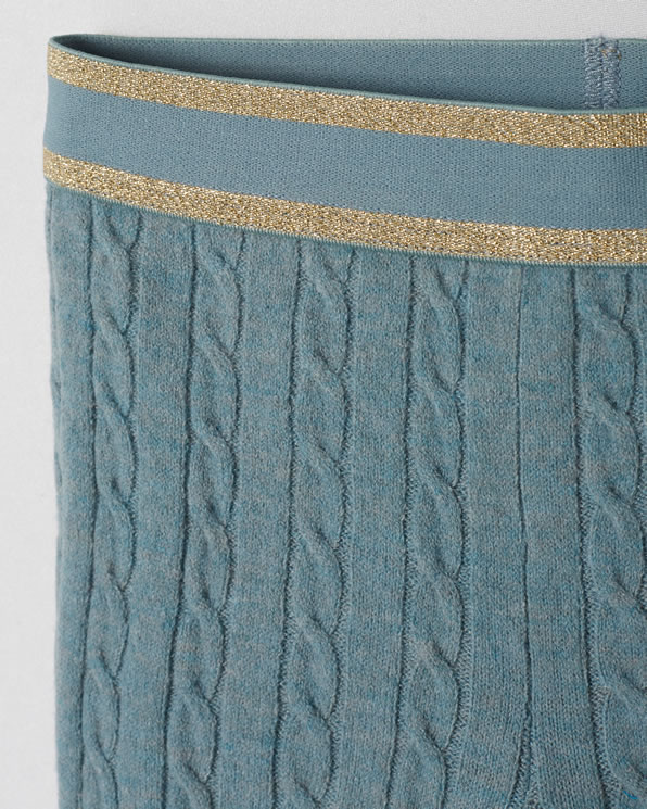 Legging fille Thermolactyl, maille torsadée
