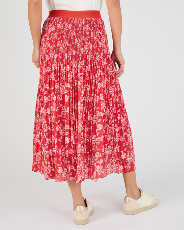 Jupe en voile, plissé irrégulier