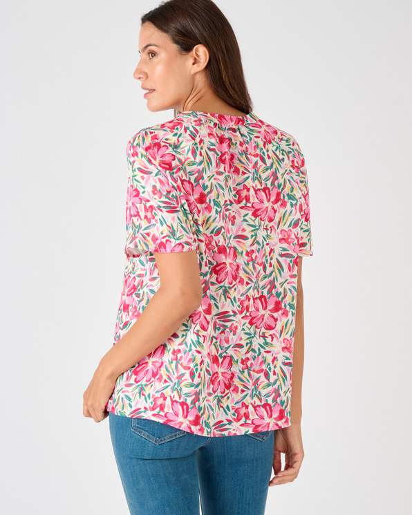 Blouse imprimée manches courtes Climatyl