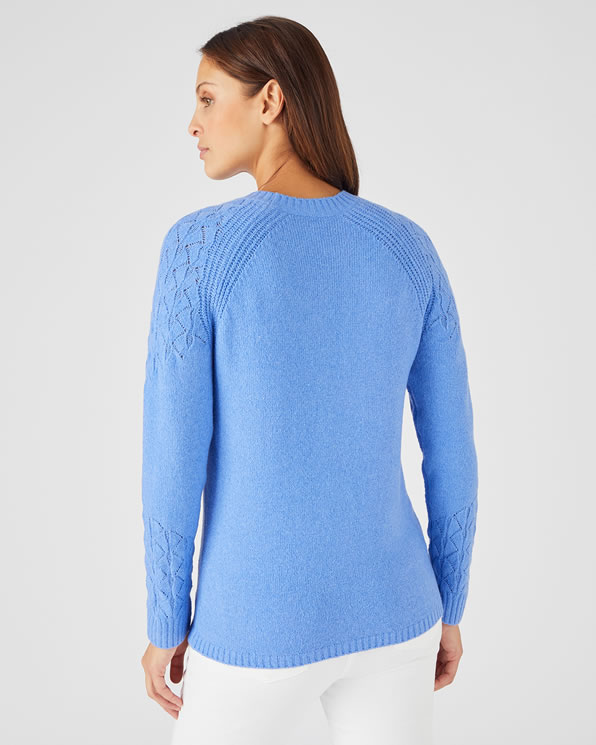 Pull maille fantaisie