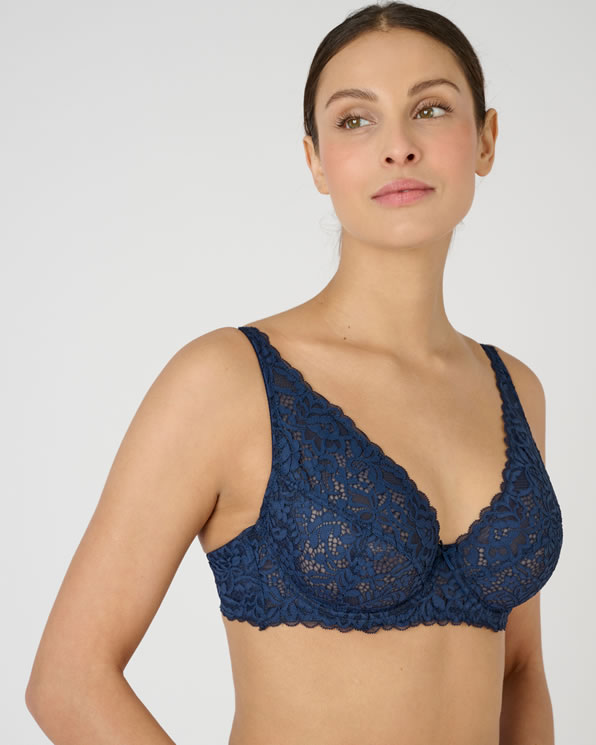 Soutien-gorge à armatures forme foulard, Diana by Damart