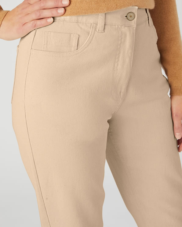 Pantalon coupe mom
