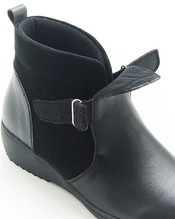 Bottines à scratchs Thermolactyl