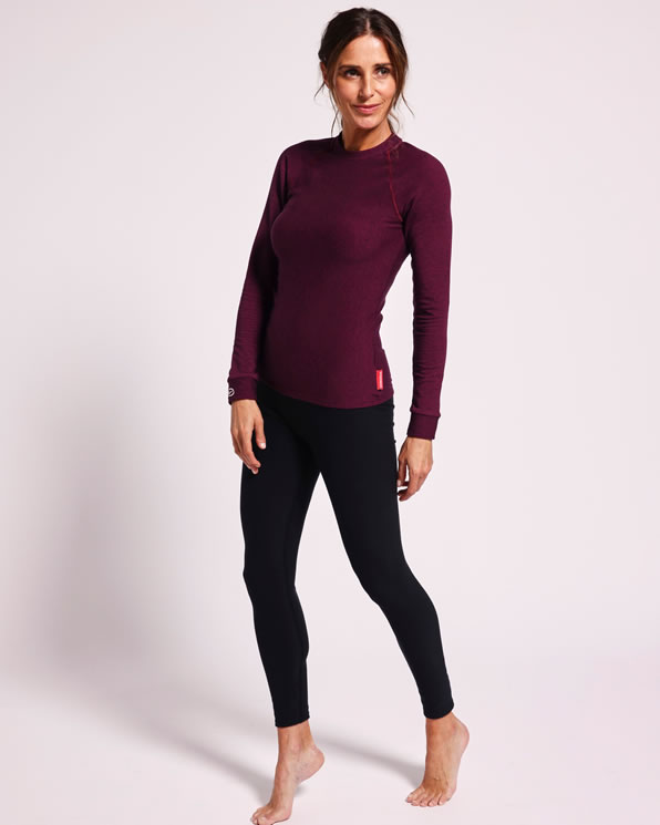 Tee-shirt col rond comfort Thermolactyl 5 femme