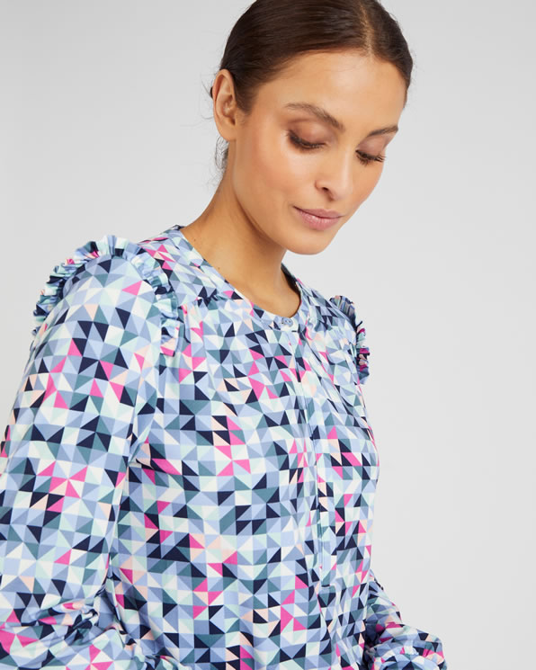 T-shirt toucher peau de pêche