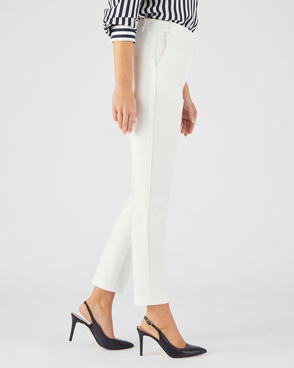 Pantalon 7/8ème satin de coton
