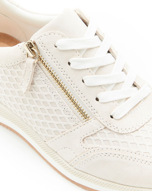 Baskets détail cuir embossé Amortyl