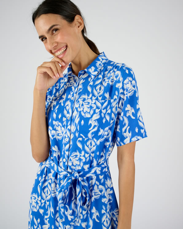 Robe-chemise pure viscose