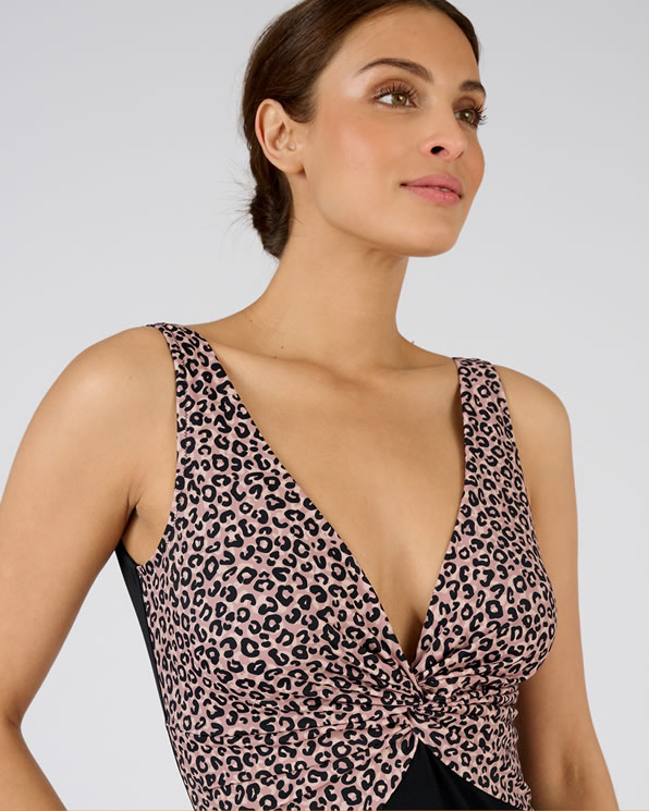 Maillot de bain drapé Perfect Fit by Damart