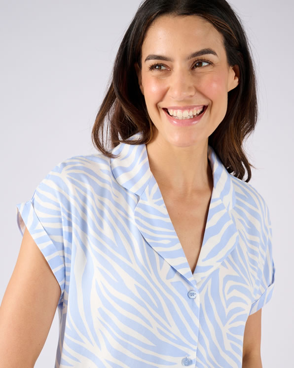 Chemise de nuit en pure viscose