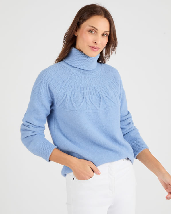 Pull maille fantaisie Thermolactyl