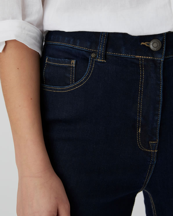 Jean ventre plat Perfect Fit by Damart Taille haute slim Pantalons Damart Luxembourg