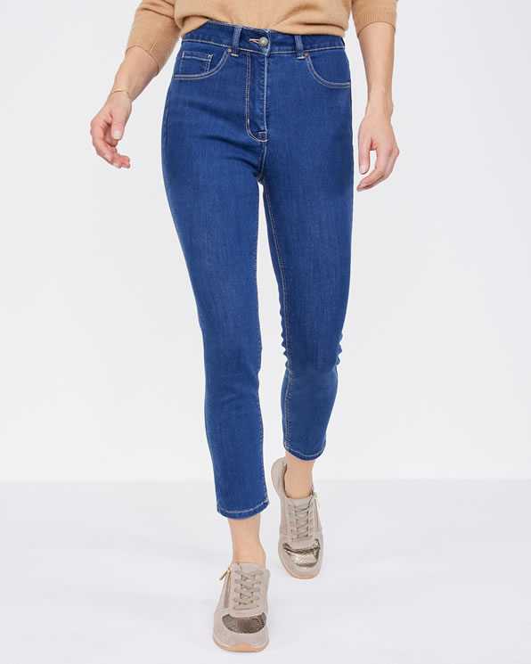 Jean slim 7/8ème 5 poches Perfect Fit by Damart