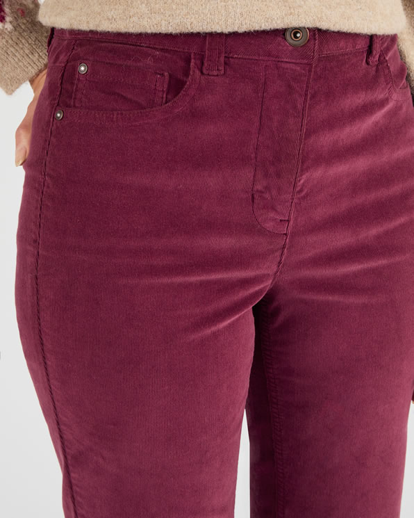 Pantalon velours milleraies Perfect Fit by Damart