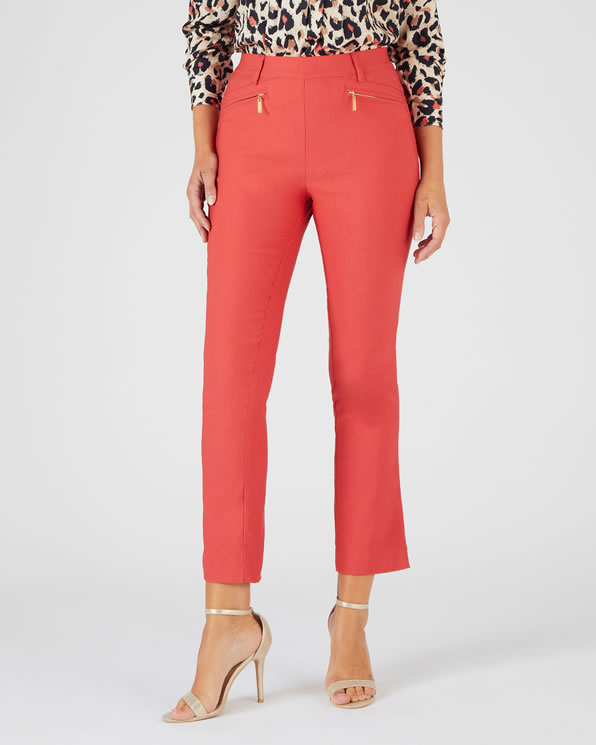 Pantalon 7/8ème enfilable toile stretch