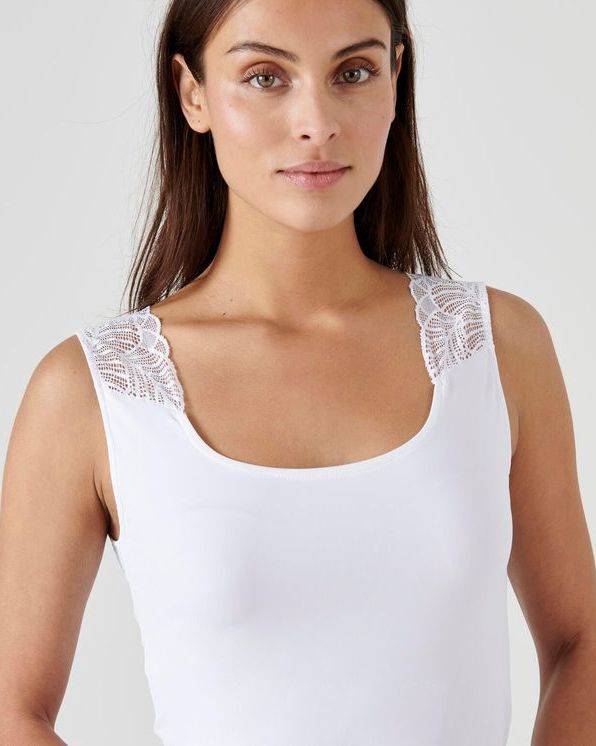 Débardeur épaule dentelle Climatyl®