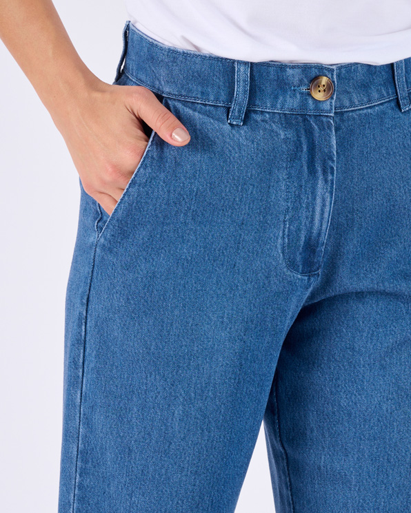 Pantalon mélange fibres Lyocell Tencel™