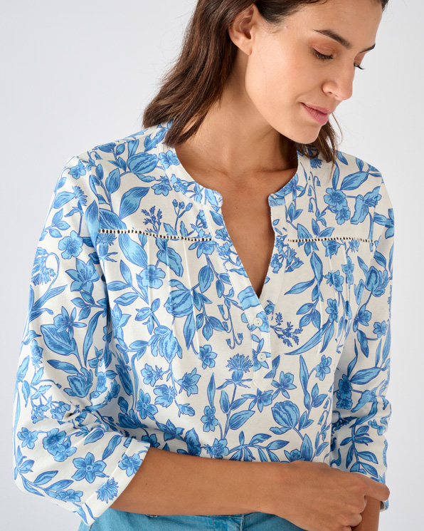 T-shirt uni ou imprimé pur coton