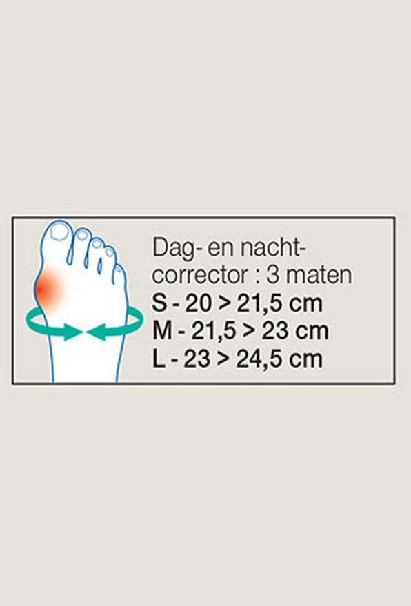 Orthèse corrective Hallux Valgus souple jour Epitact