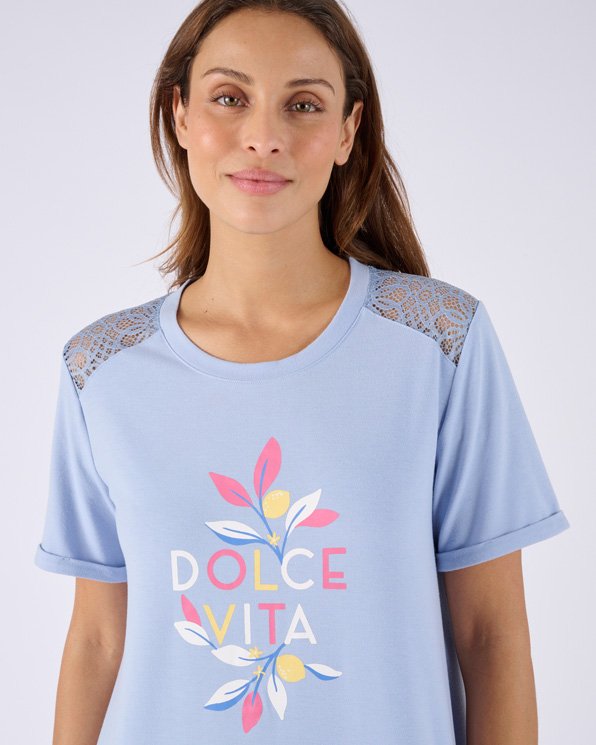 Chemise de nuit Climatyl dentelle
