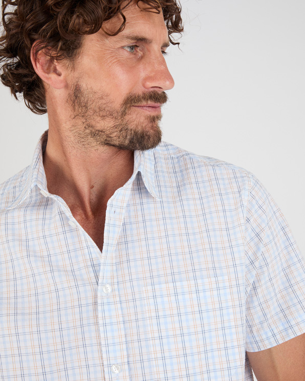 Chemisette à petits carreaux