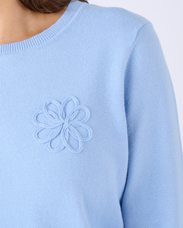 Pull brodé