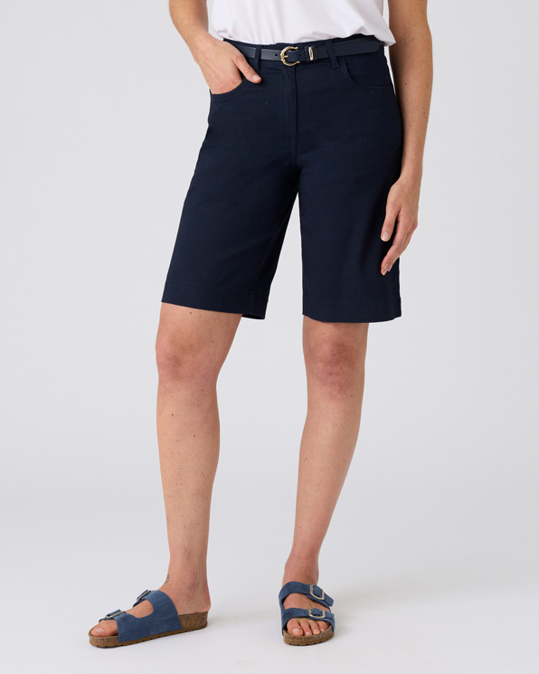 Bermuda coton stretch