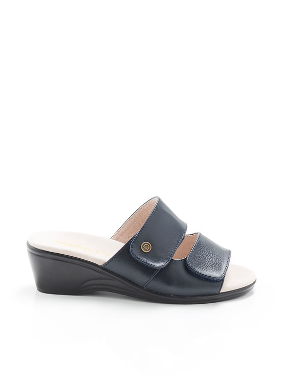 Mules ouverture totale cuir vachette Piedical