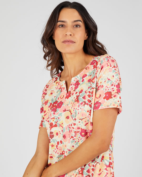 Robe maille gaufrée