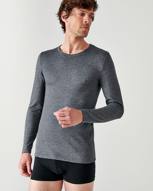 T-shirt tricot double face, manches longues Thermolactyl