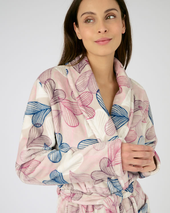 Robe de chambre Thermolactyl en maille moelleuse
