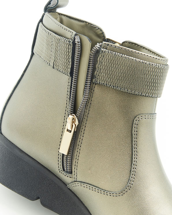 Boots compensés à boucle Amortyl