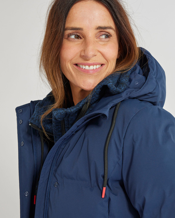 Doudoune à capuche Thermolactyl femme