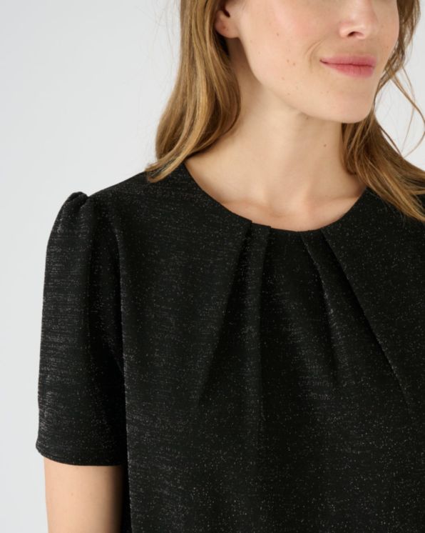 Robe en maille scintillante