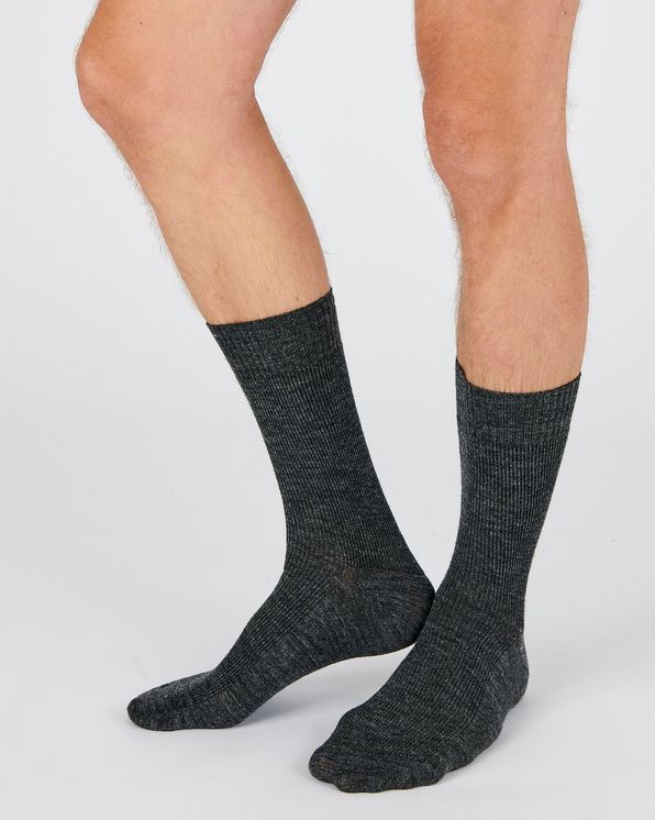 Lot de 2 paires de chaussettes mélange laine et Thermolactyl