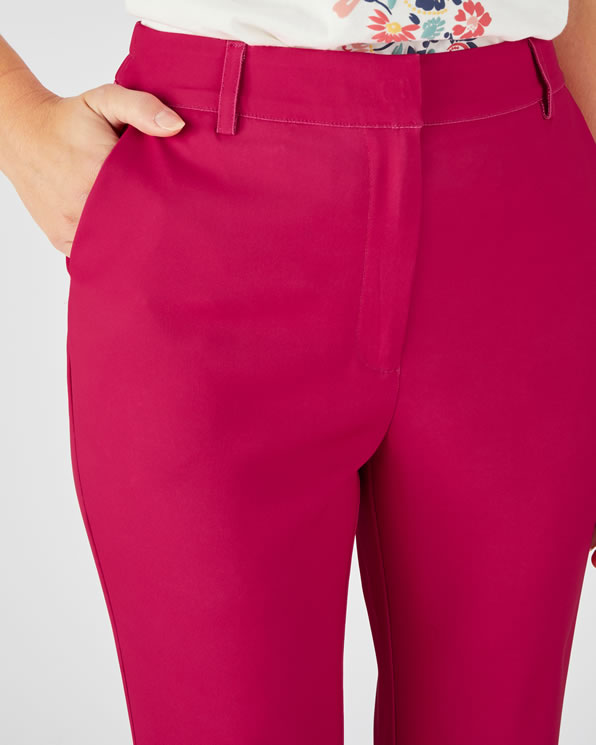 Pantalon 7/8ème tissu stretch jambes fuselées