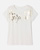 T-shirt fil brillant et sequins