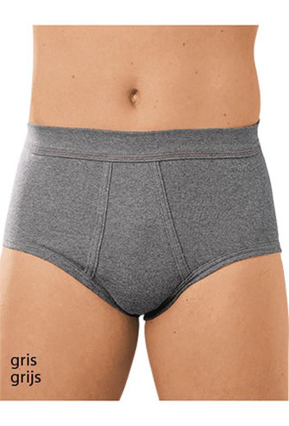 Lot de 3 slips ouverts devant pur coton peigné