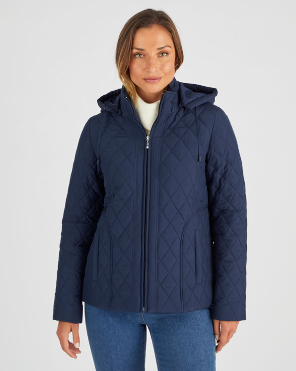 Parka courte matelassée