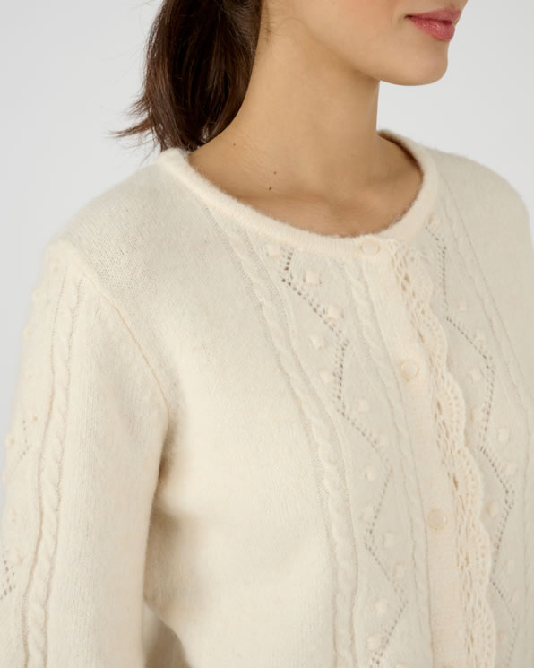 Cardigan maille fantaisie Thermolactyl